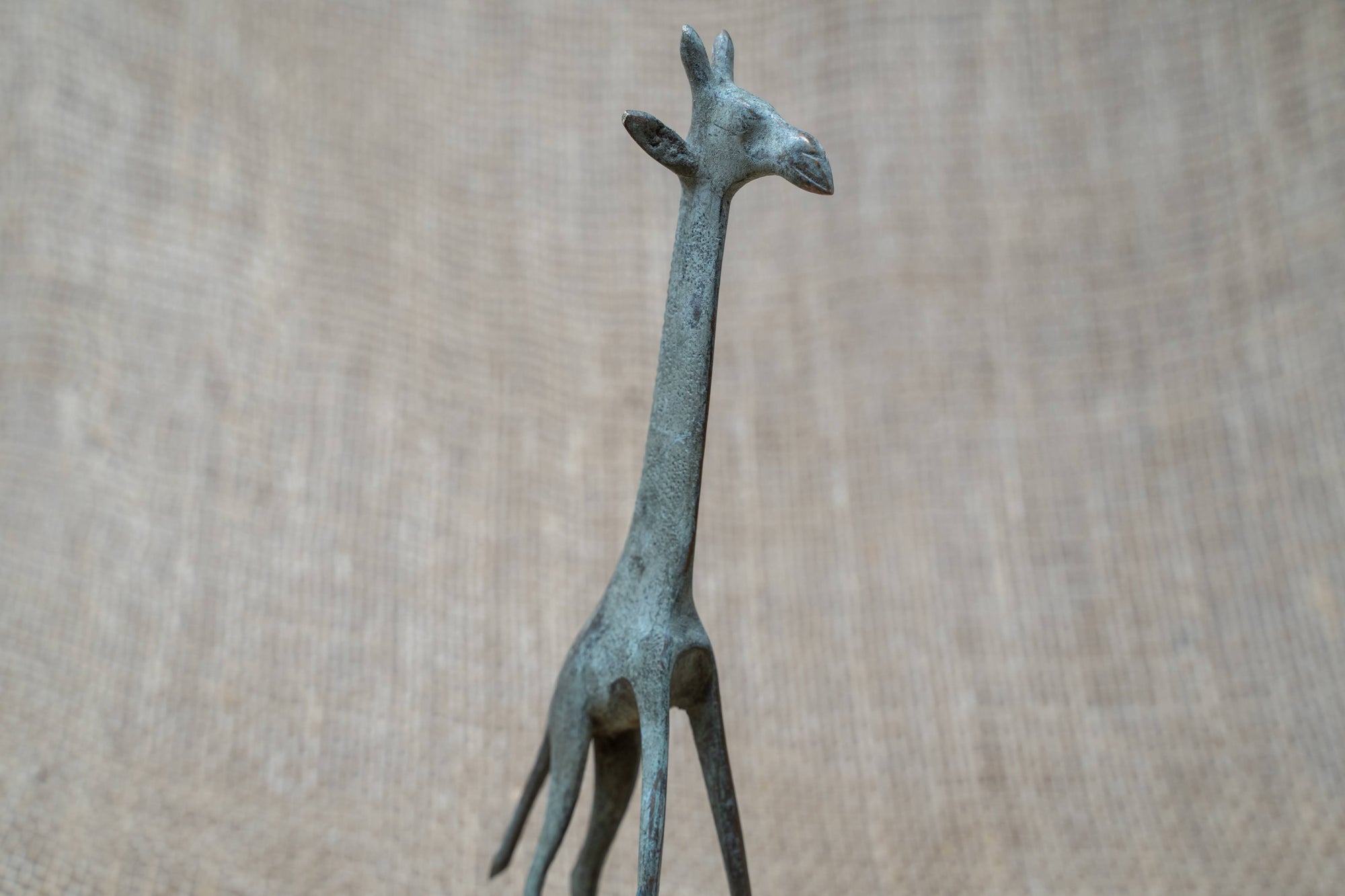Bronze Giraffe - Chad 20cm.3