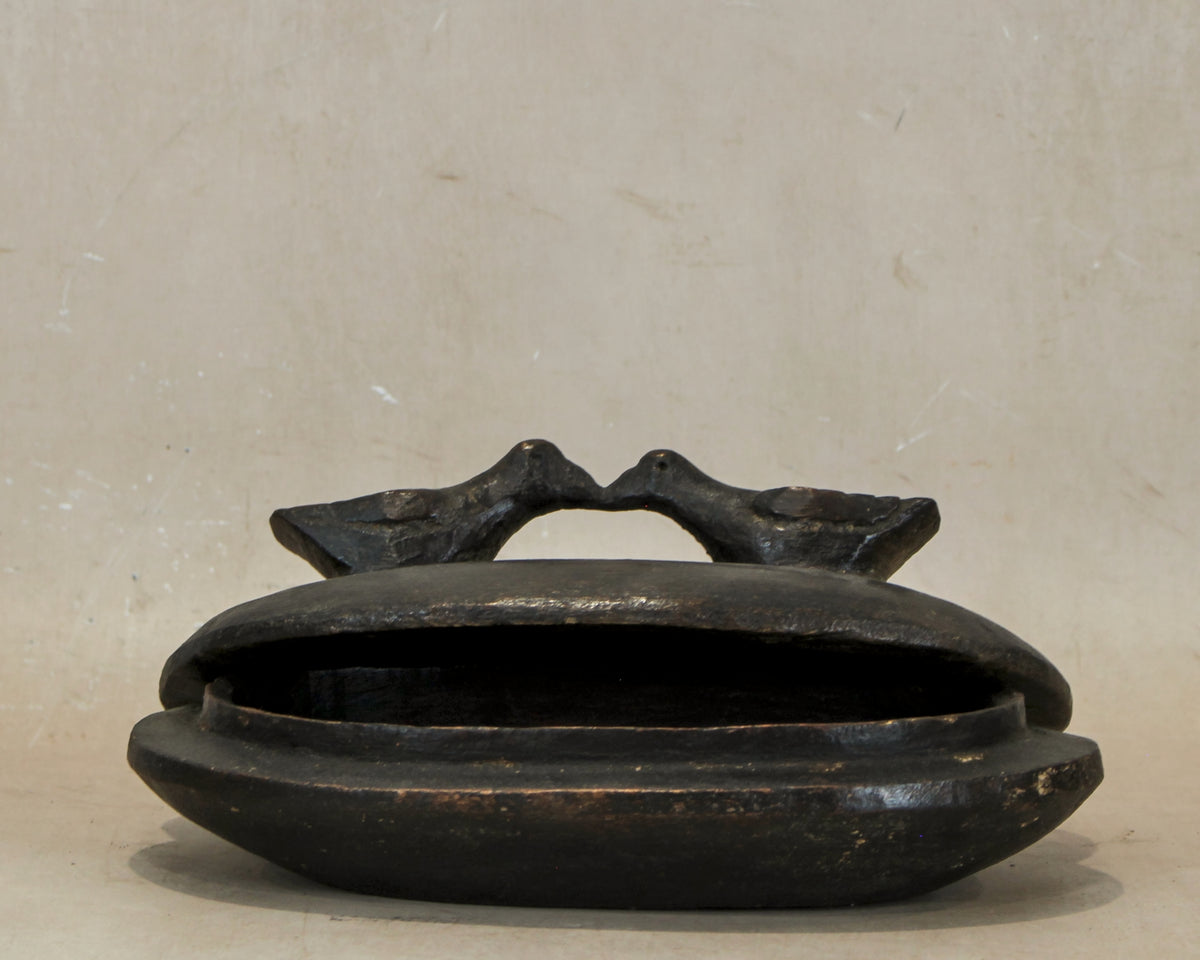 Lozi Bowl - Round Kissing Birds 21.8