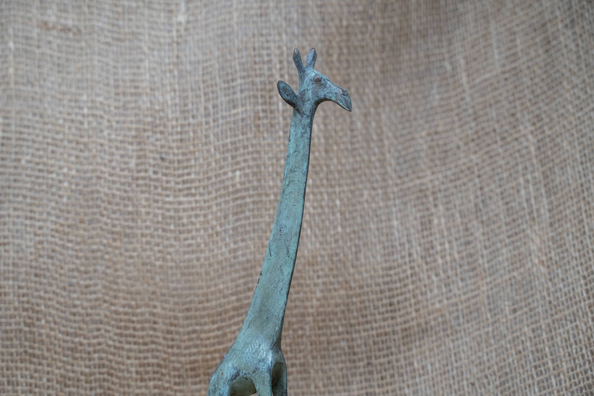 Bronze Giraffe - Chad 31cm.1