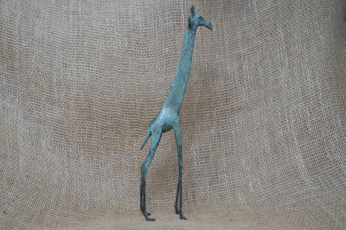 Bronze Giraffe - Chad 31cm.1