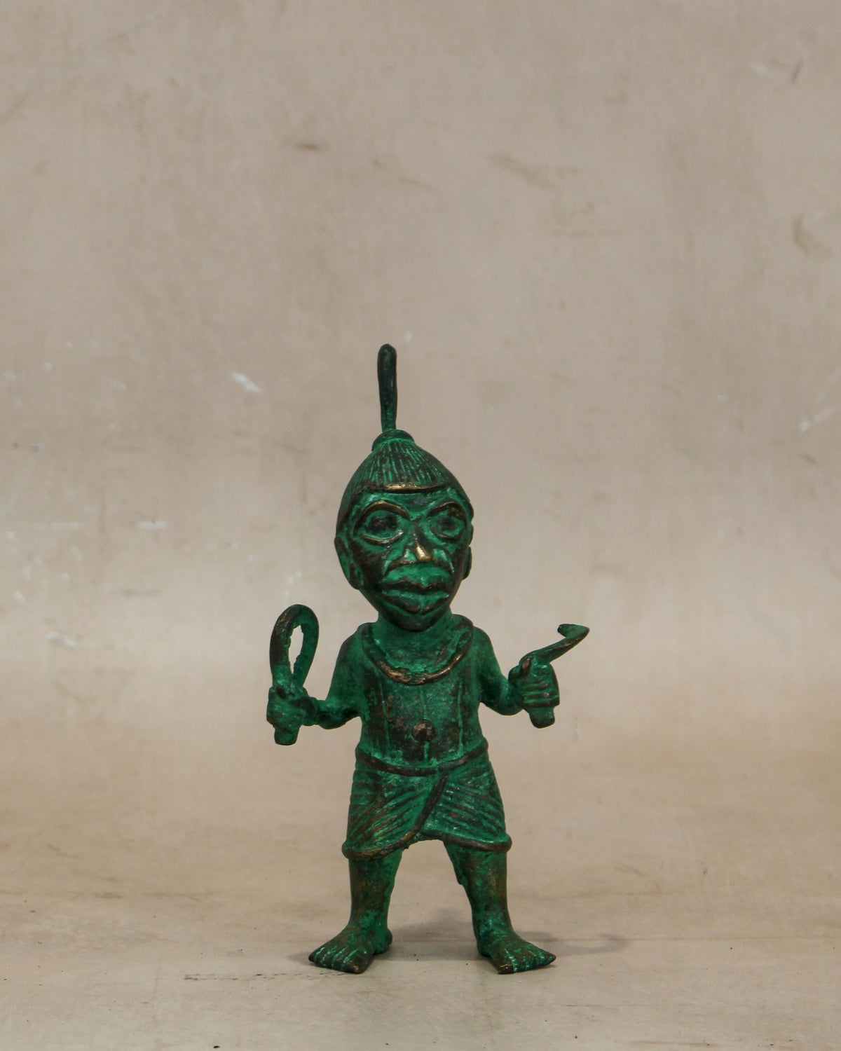 Benin Bronze Warrior 9.1