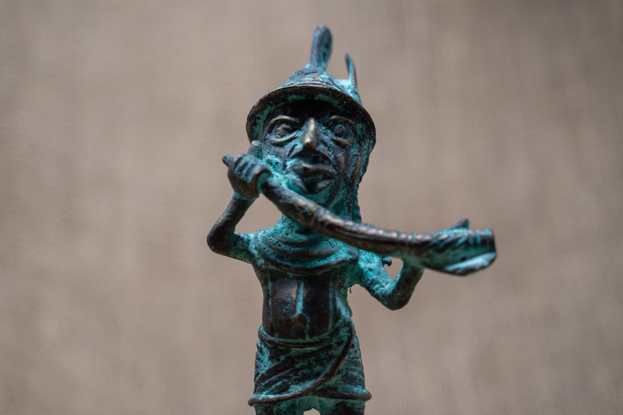 Benin Bronze Warrior TR101.5