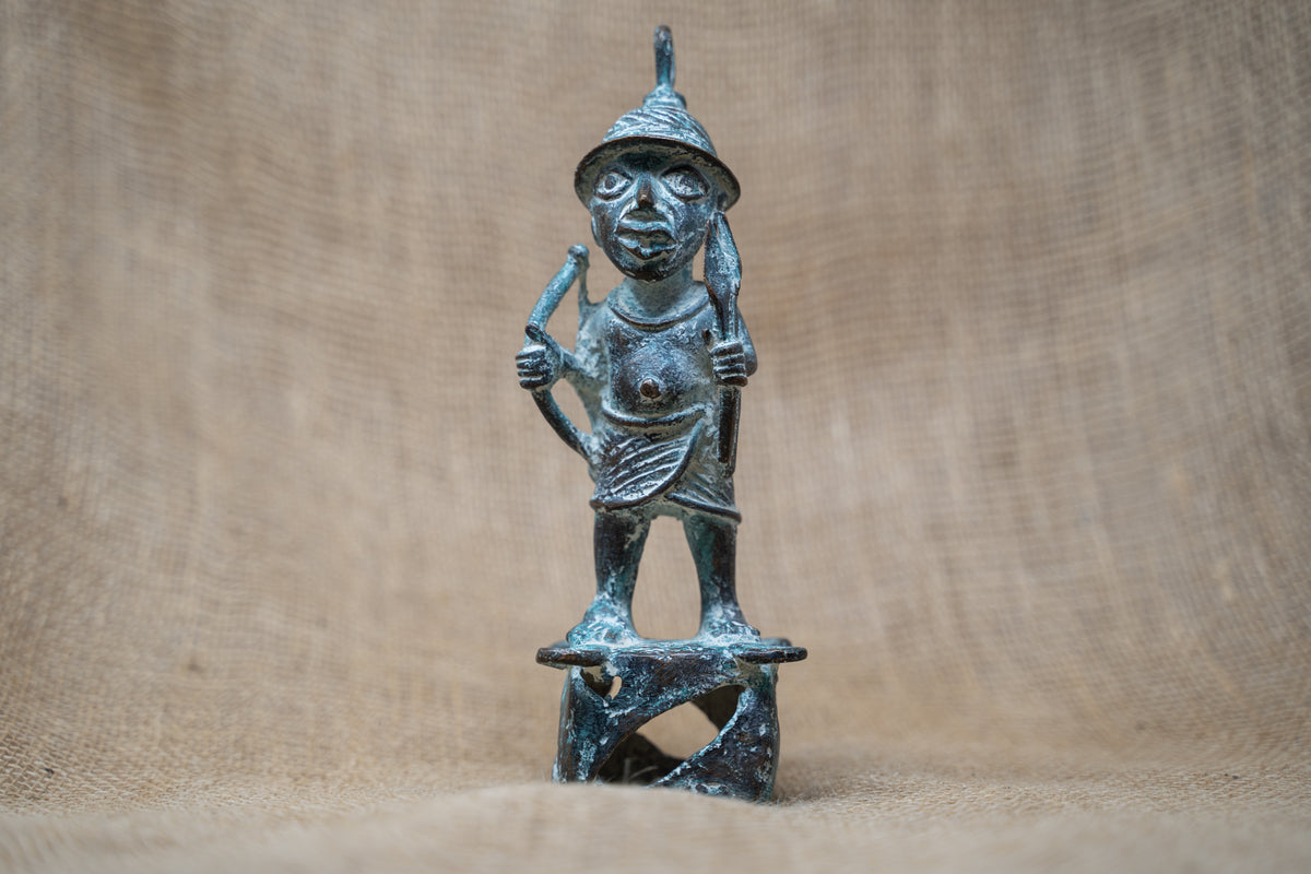 Benin Bronze Warrior TR101.6