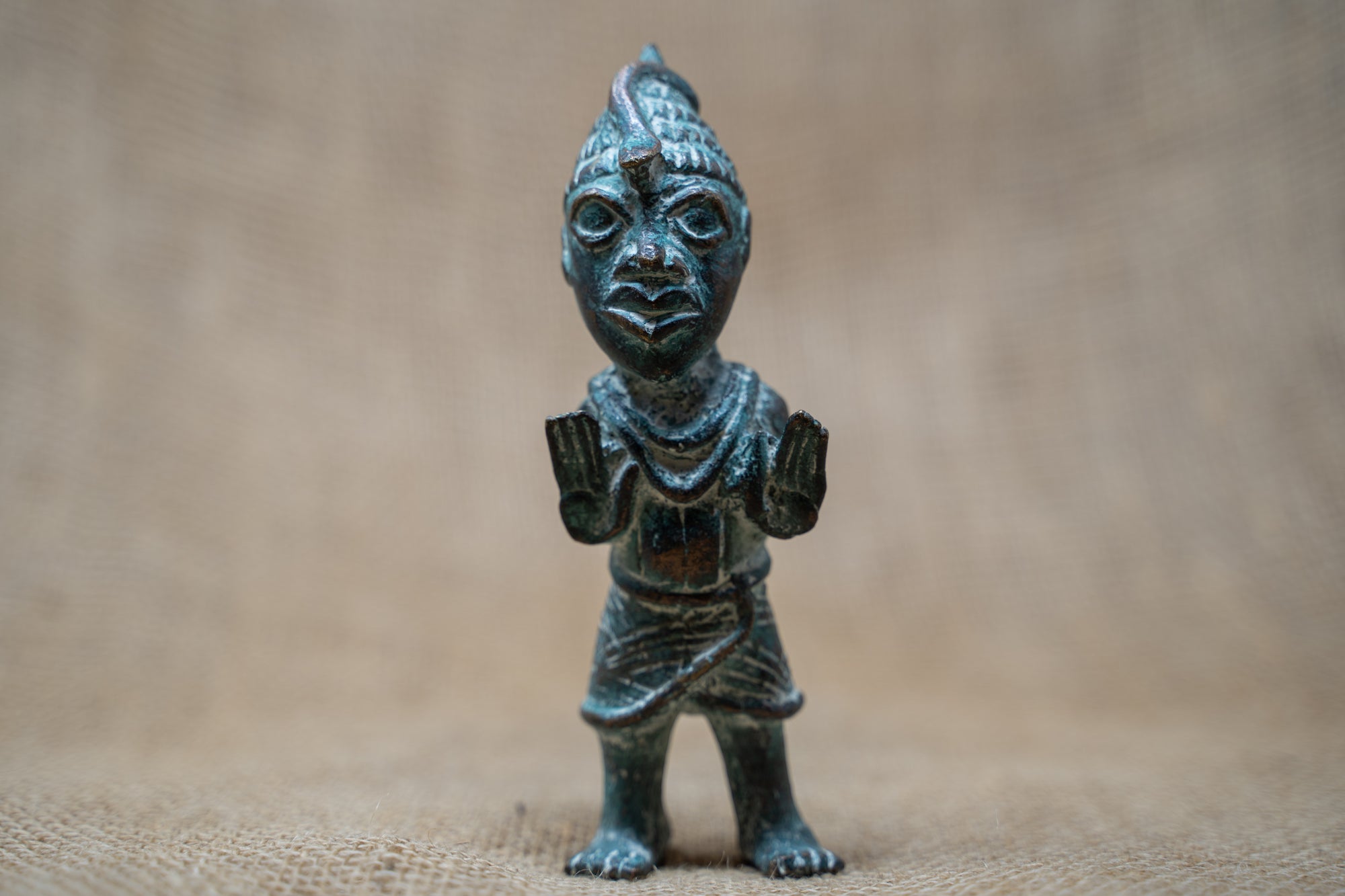 Benin Bronze Warrior TR101.7