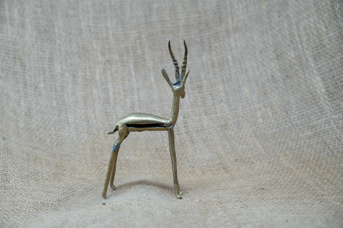 Tuareg Brass animals - Antelope 44.2