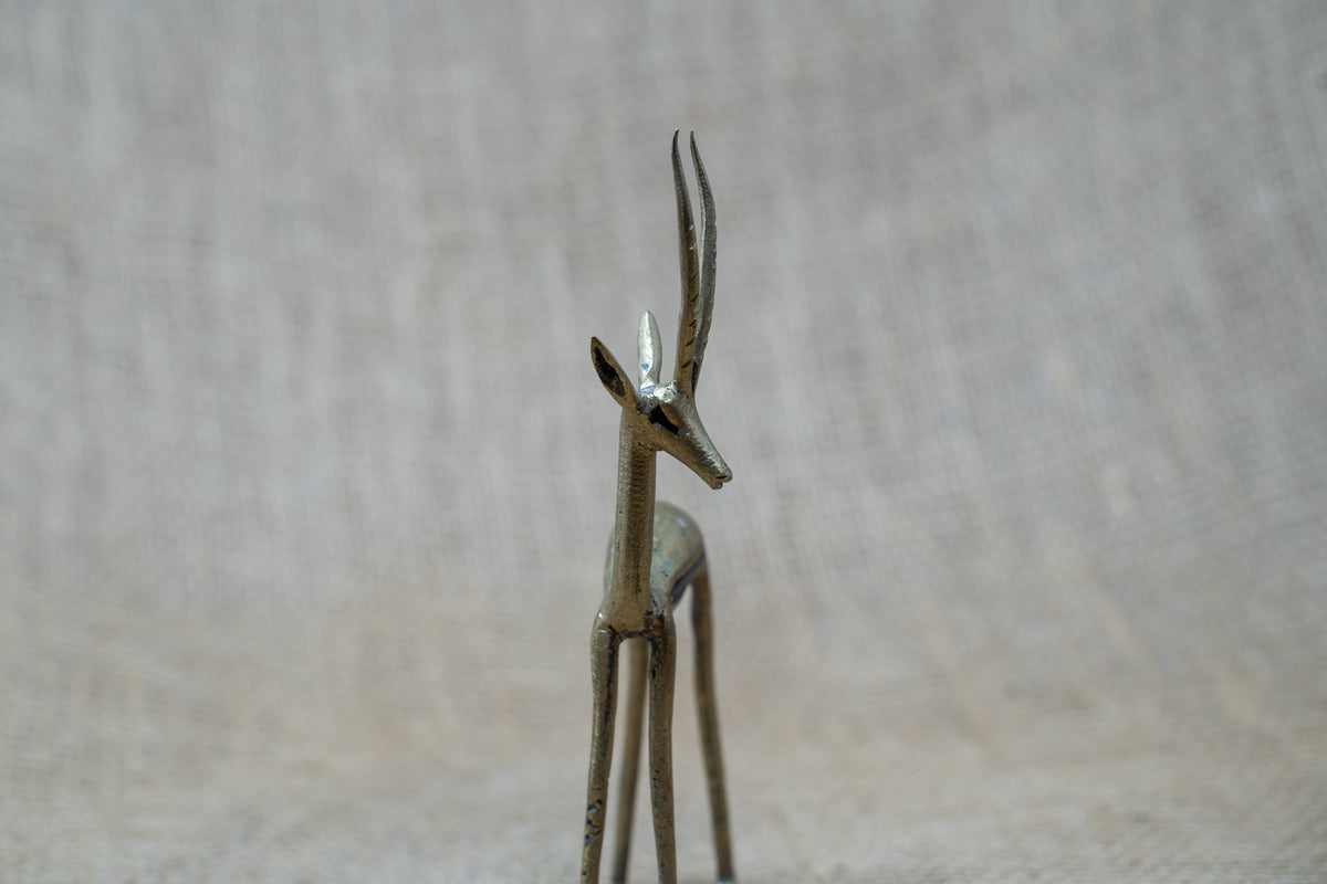 Tuareg Brass animals - Antelope 44.3