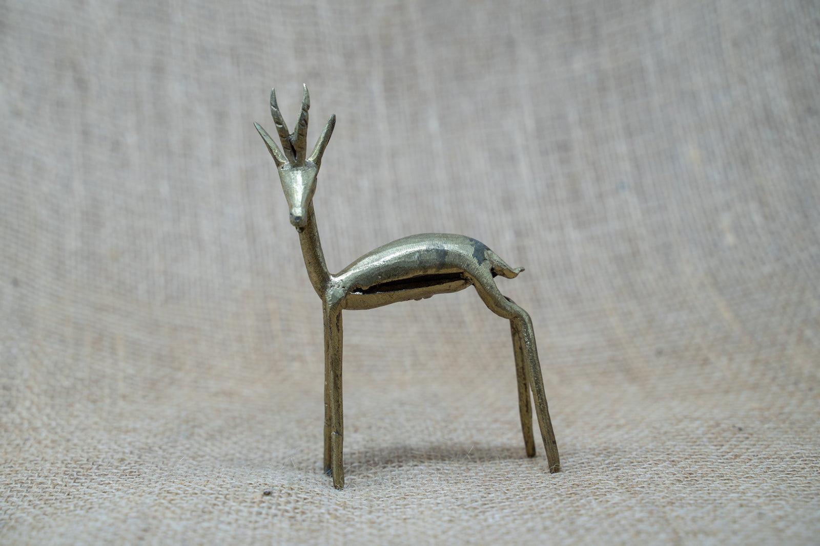 Tuareg Brass animals - Antelope 44.4