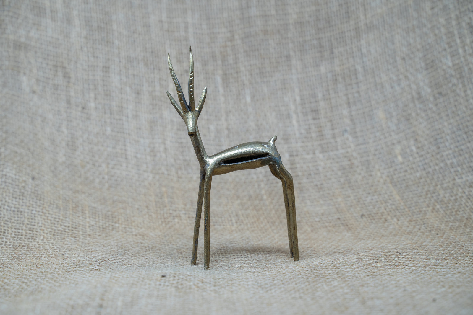 Tuareg Brass animals - Antelope 44.5