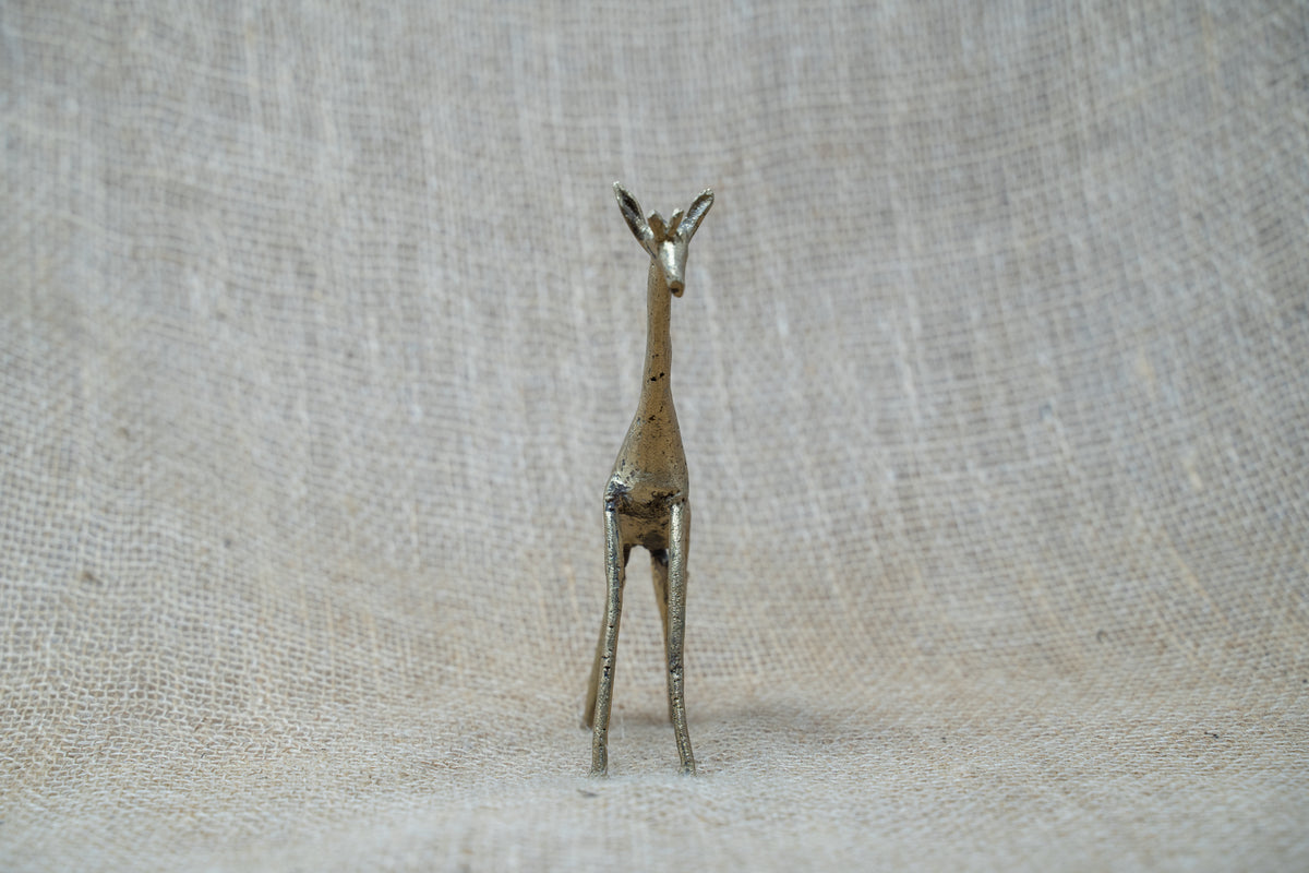 Tuareg Brass animals - Giraffe 43.2