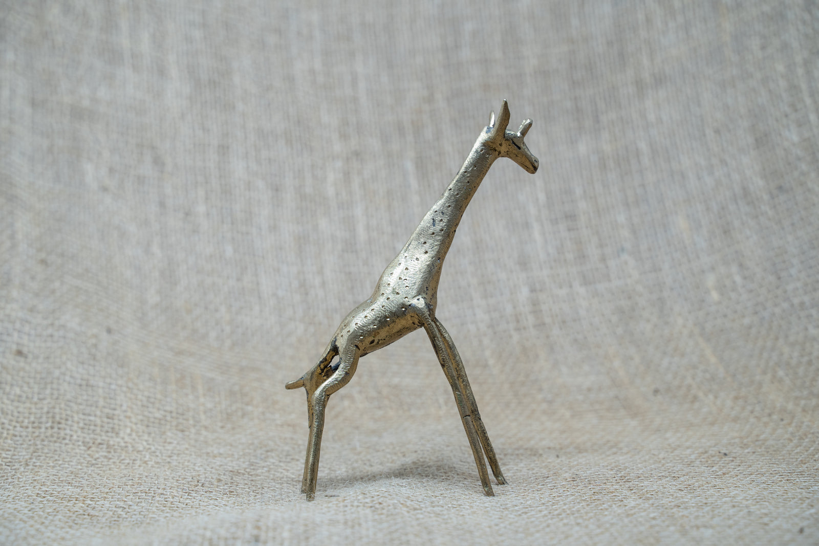 Tuareg Brass animals - Giraffe 43.2