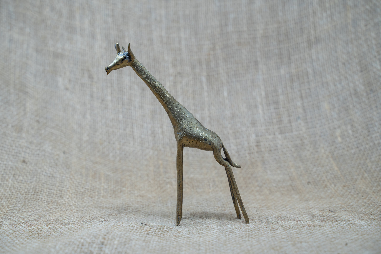 Tuareg Brass animals - Giraffe 43.3