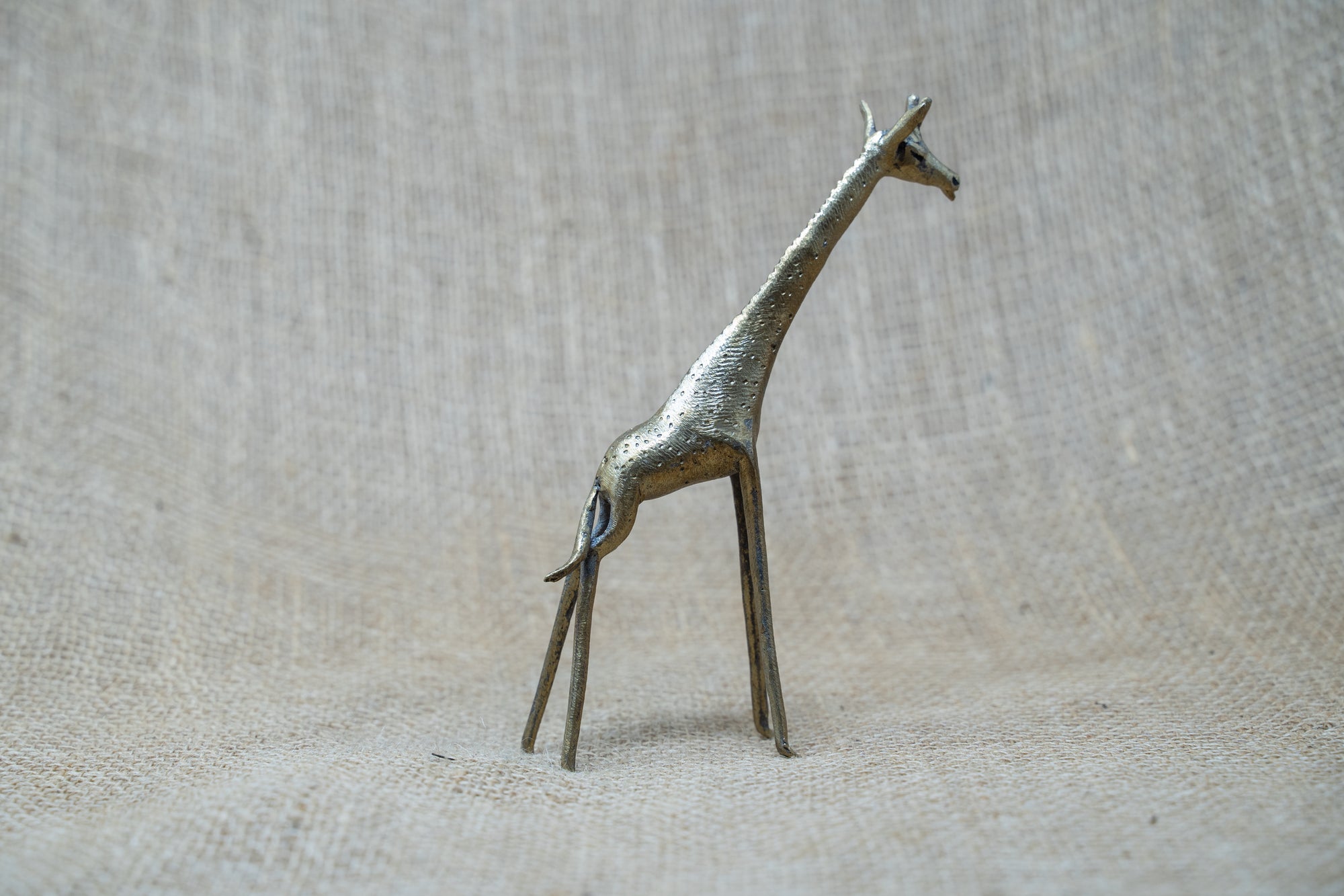 Tuareg Brass animals - Giraffe 43.3
