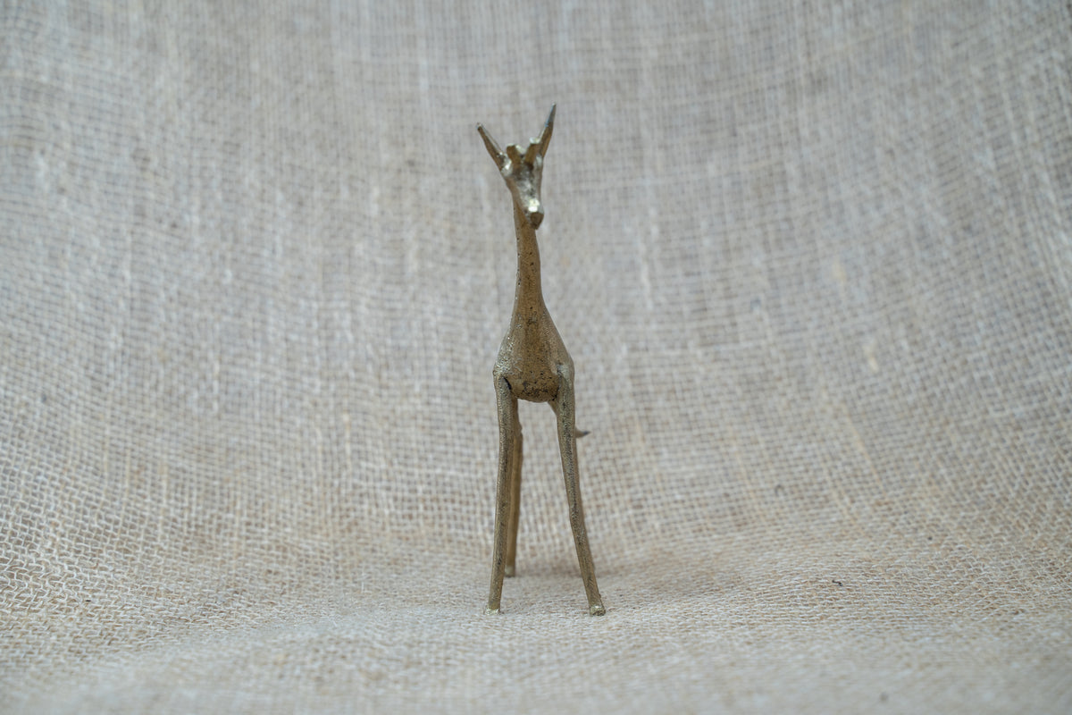Tuareg Brass animals - Giraffe 43.4