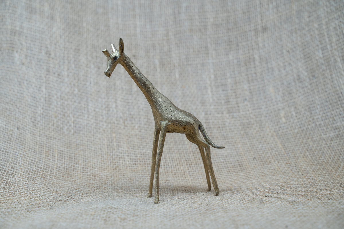 Tuareg Brass animals - Giraffe 43.4