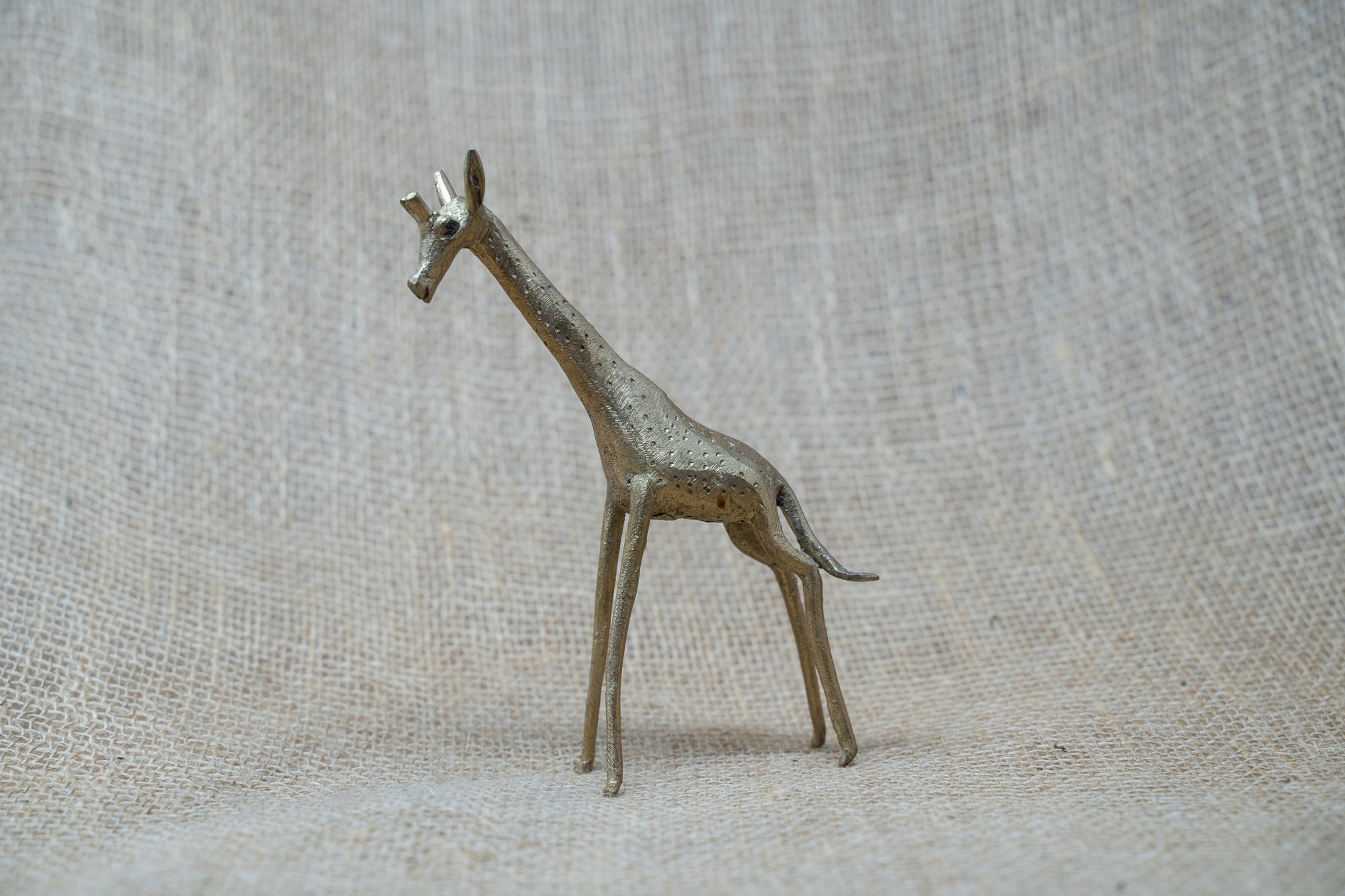 Tuareg Brass animals - Giraffe 43.4