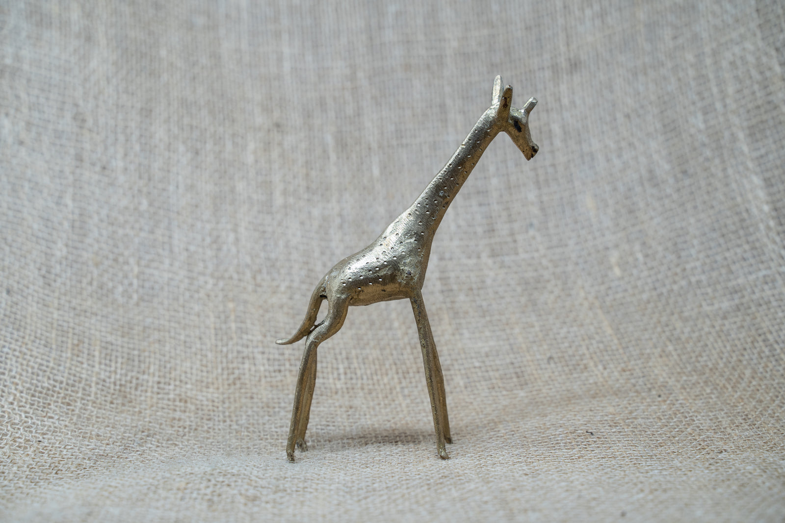 Tuareg Brass animals - Giraffe 43.4
