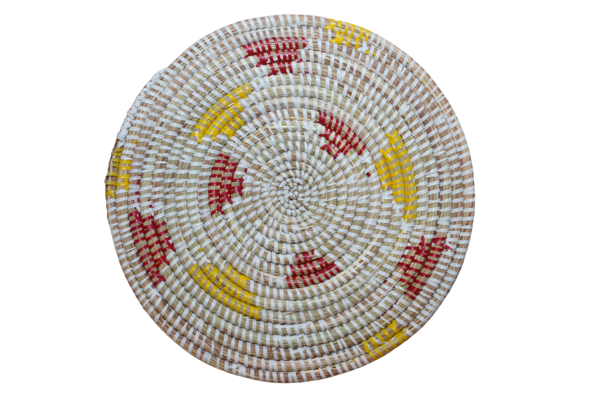 Placemats - Senegal - Red & Yellow