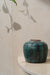 Antique Turquoise Asian Pot No 2