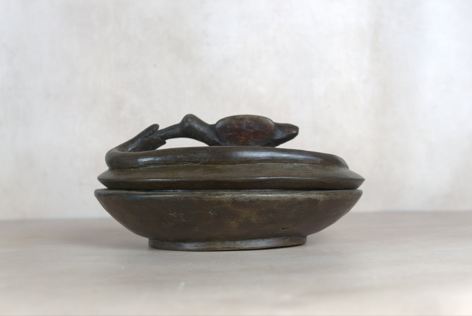 Lozi bowl - Snake & Bird - 66.1