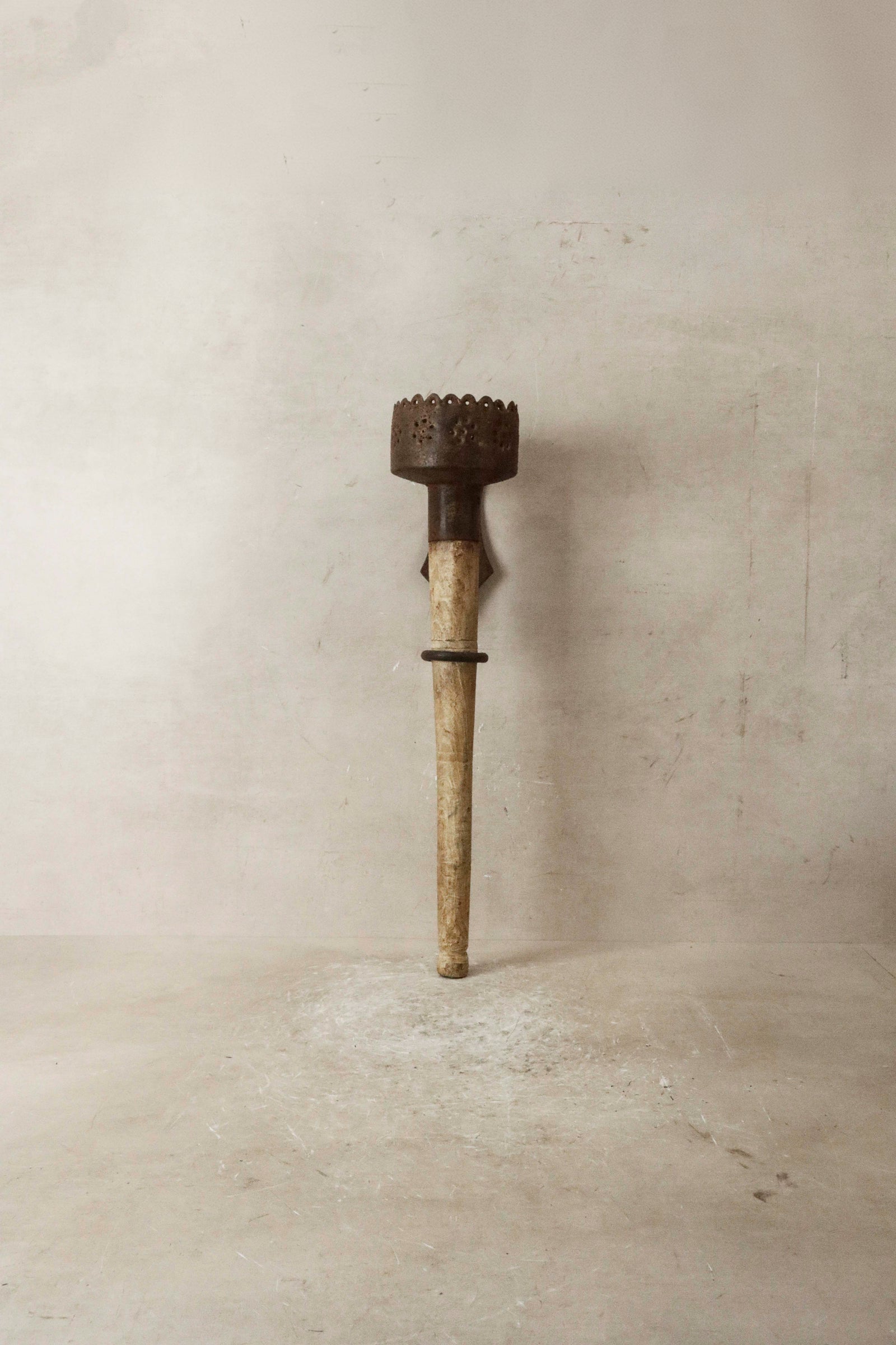 Vintage Teak Wall Torch - 151.1