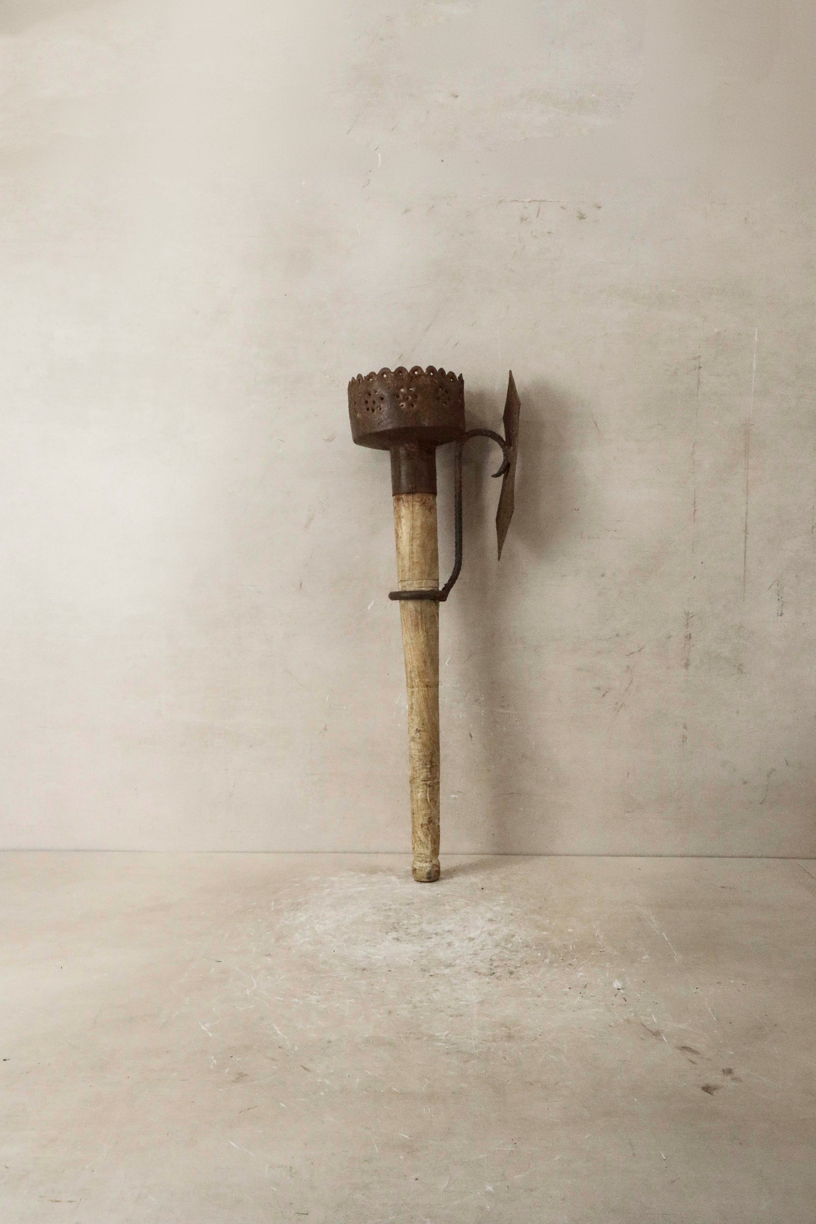 Vintage Teak Wall Torch - 151.1