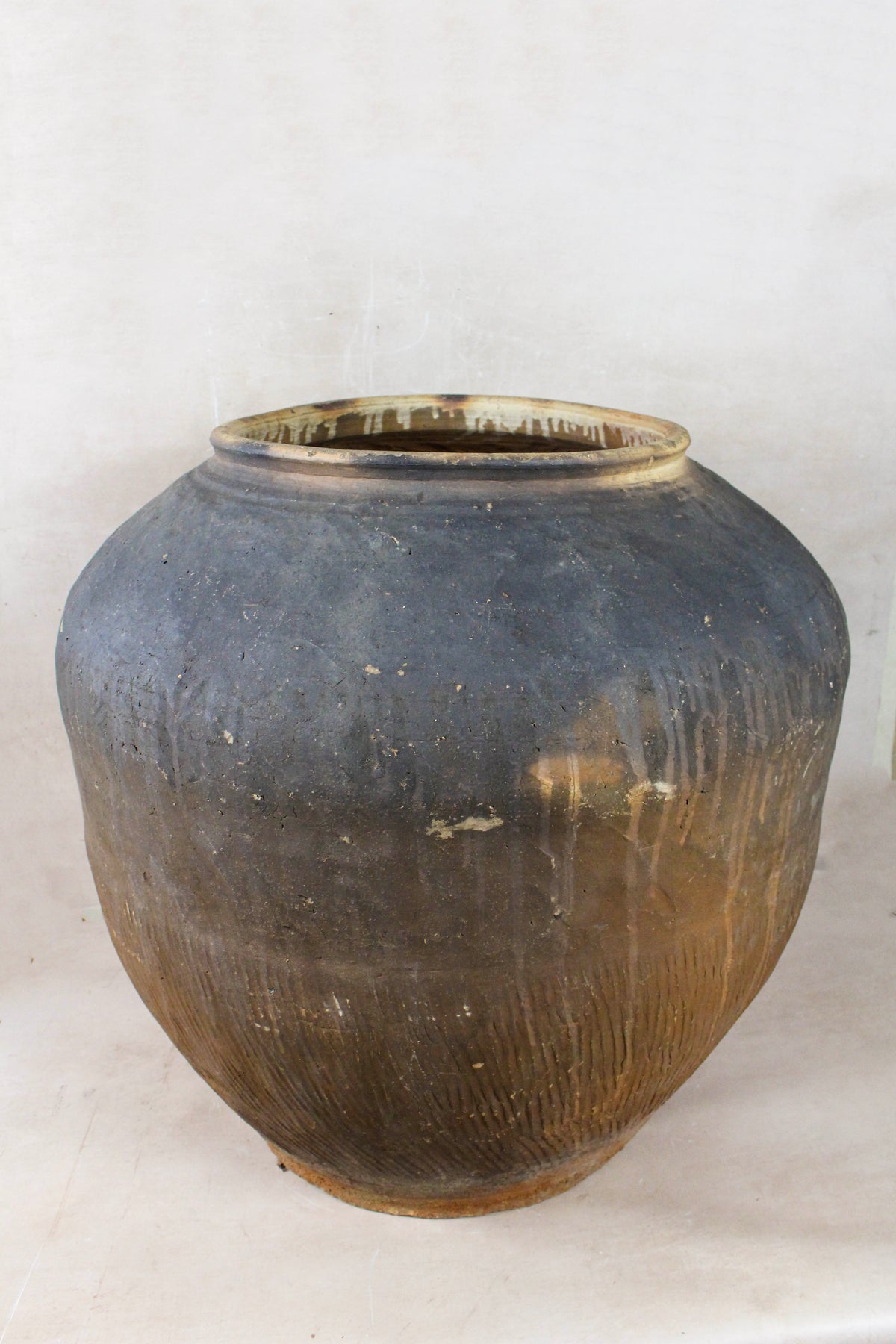 Vintage Dark Brown Pot XL  - Nº 1