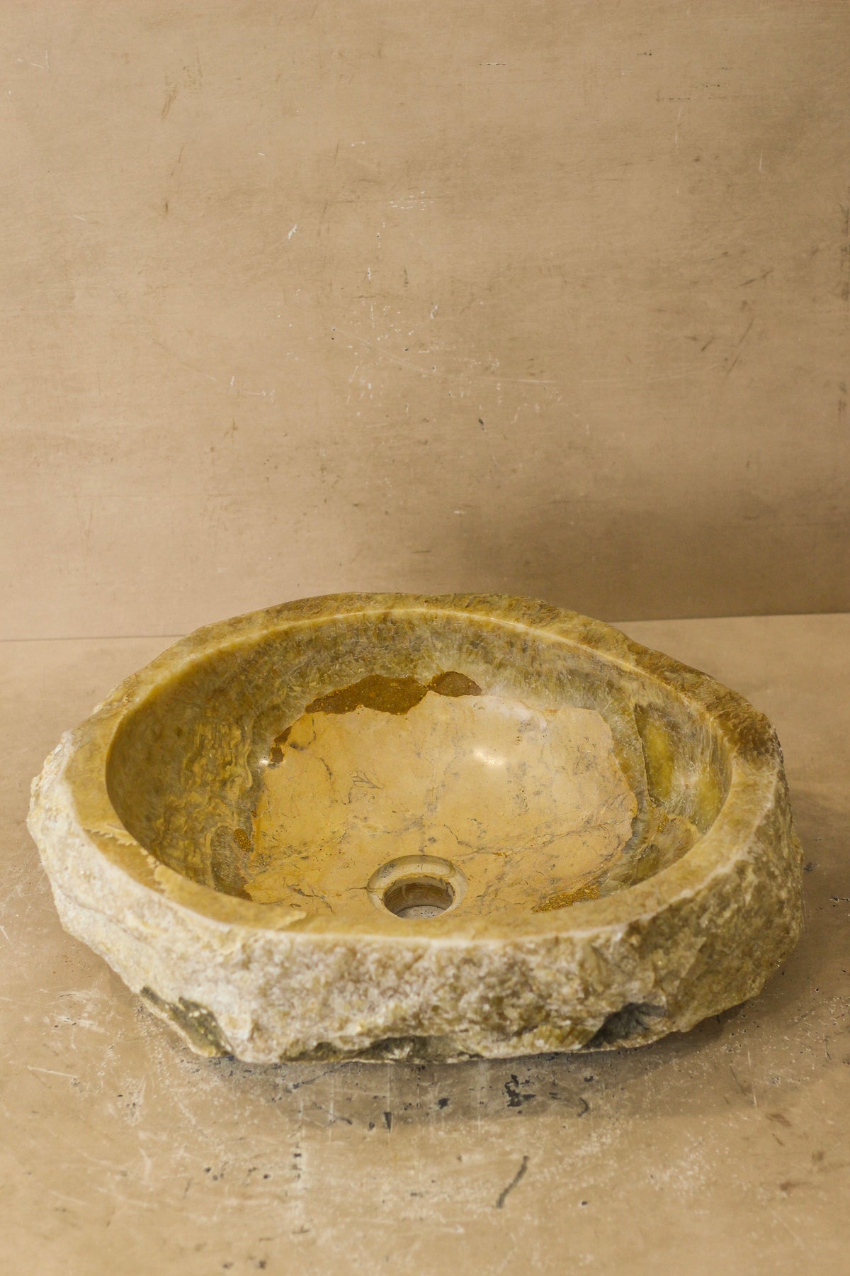 Raw Edge Onyx Wash Basin - No 1