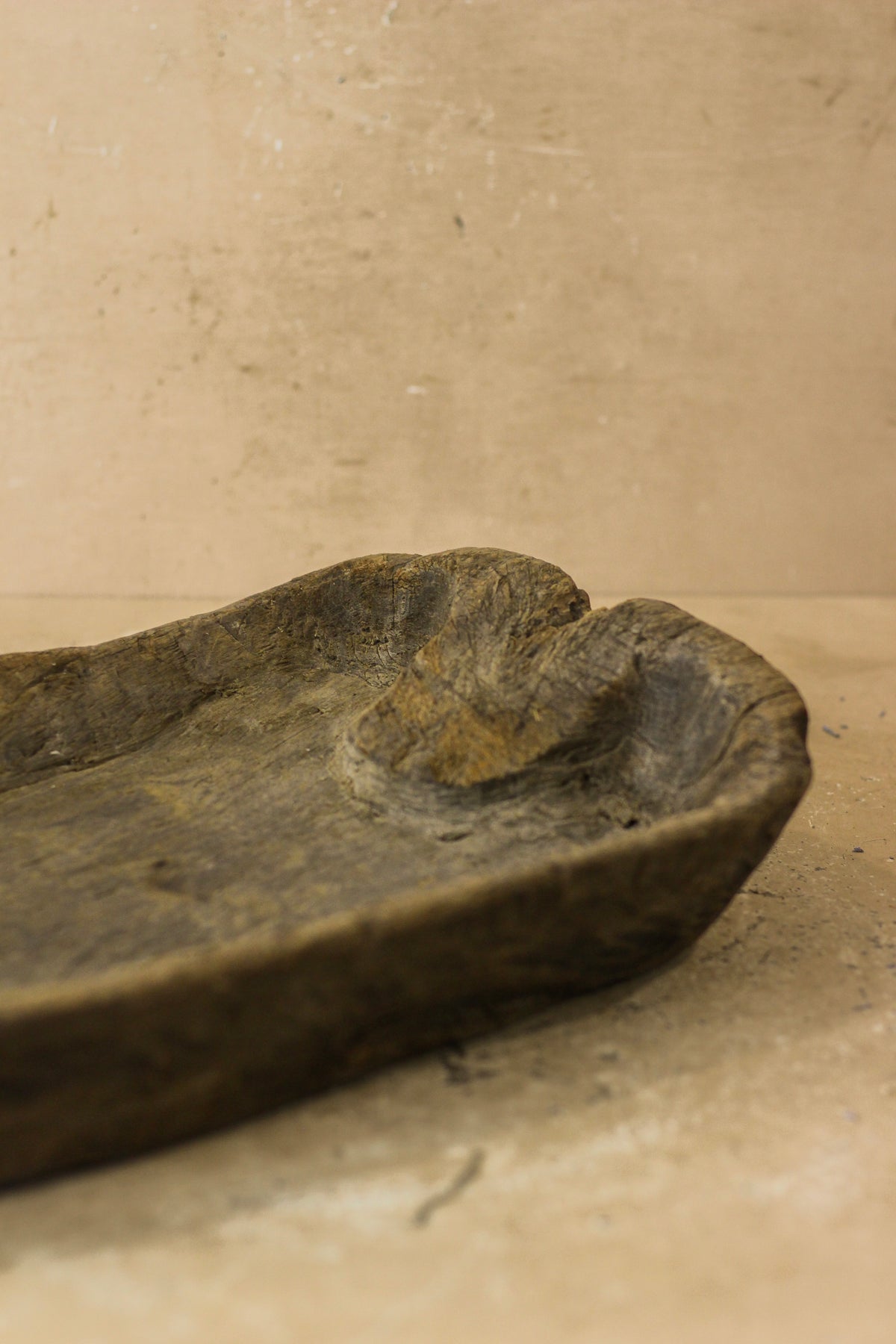 Old Vintage Wooden Bowl - WB001