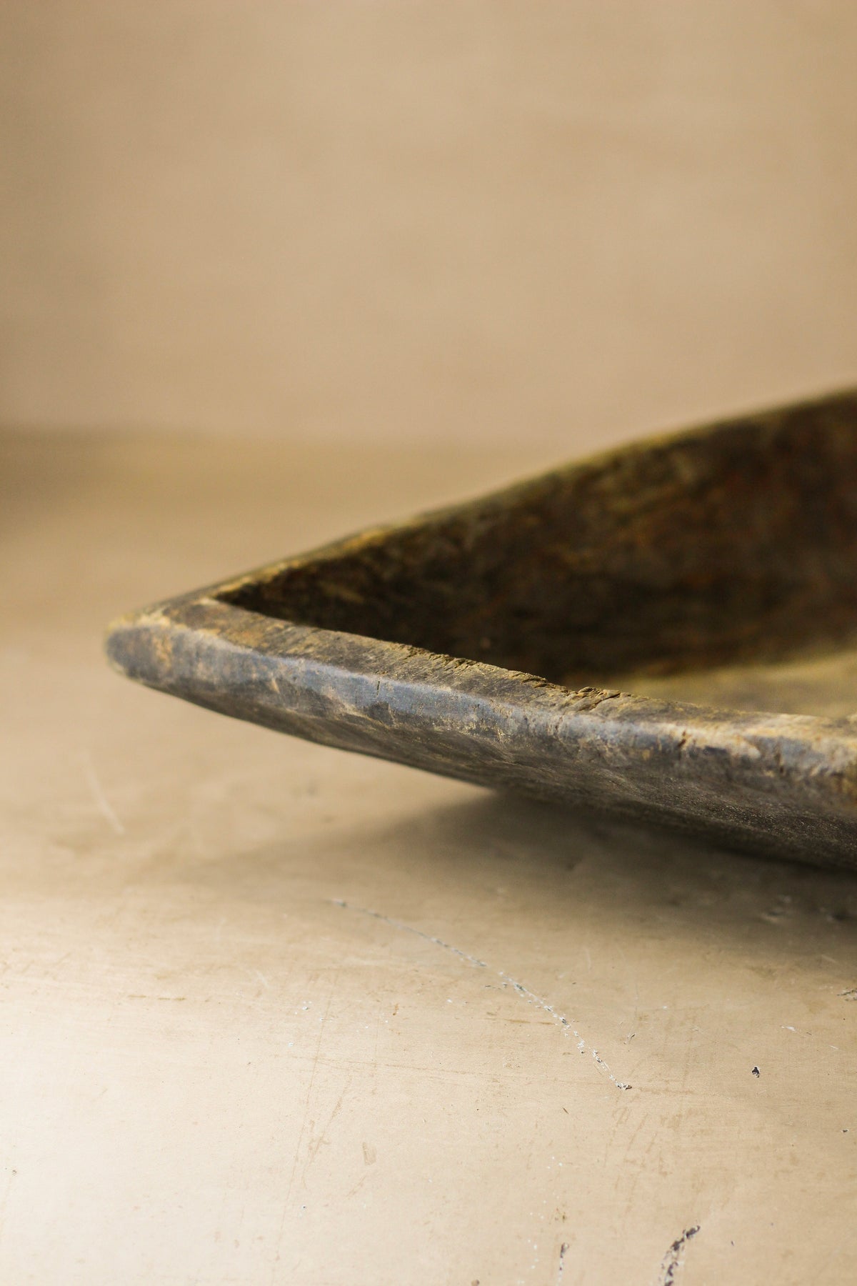 Old Vintage Wooden Bowl - WB003