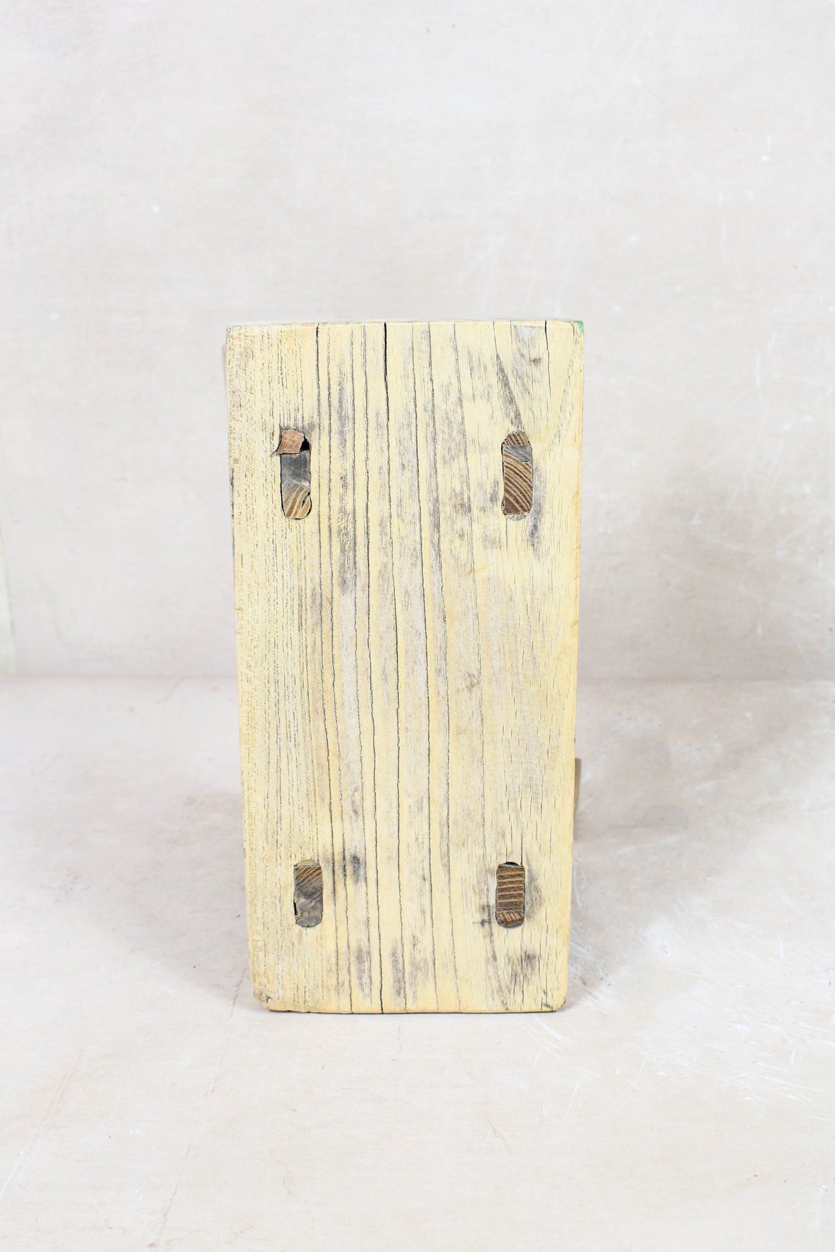 Vintage Rustic Stool Small - Elm wood - 75