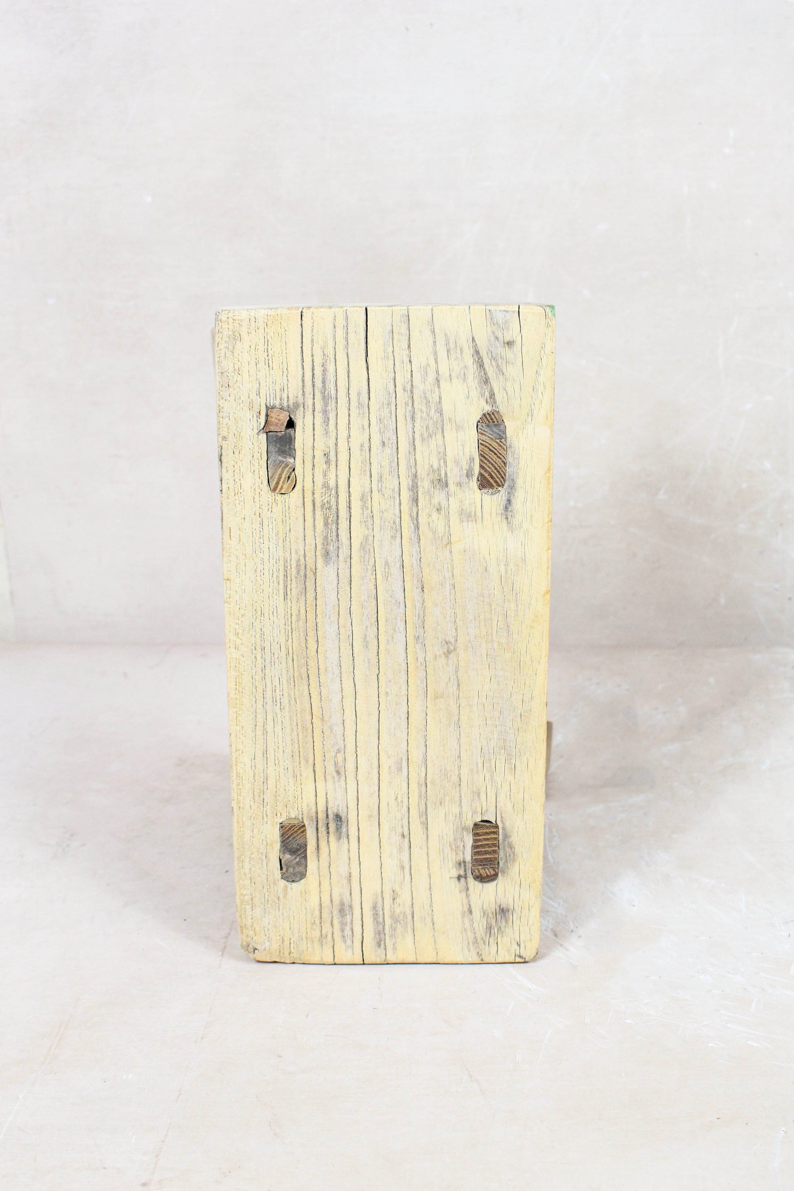 Vintage Rustic Stool Small - Elm wood - 75