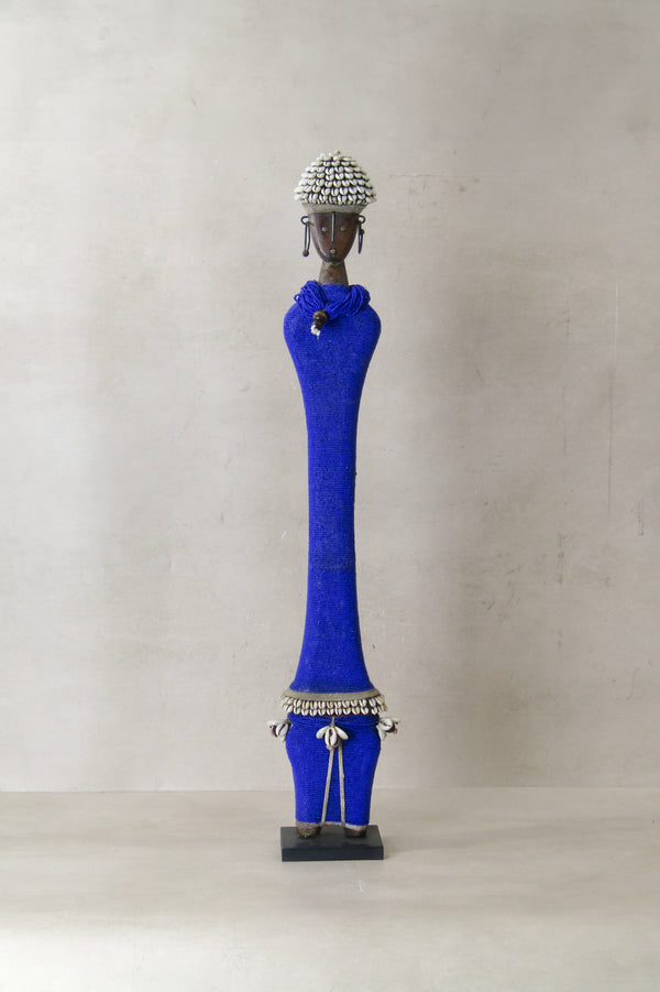 Hand-carved Namji (also known as Namchi) doll from Cameroon