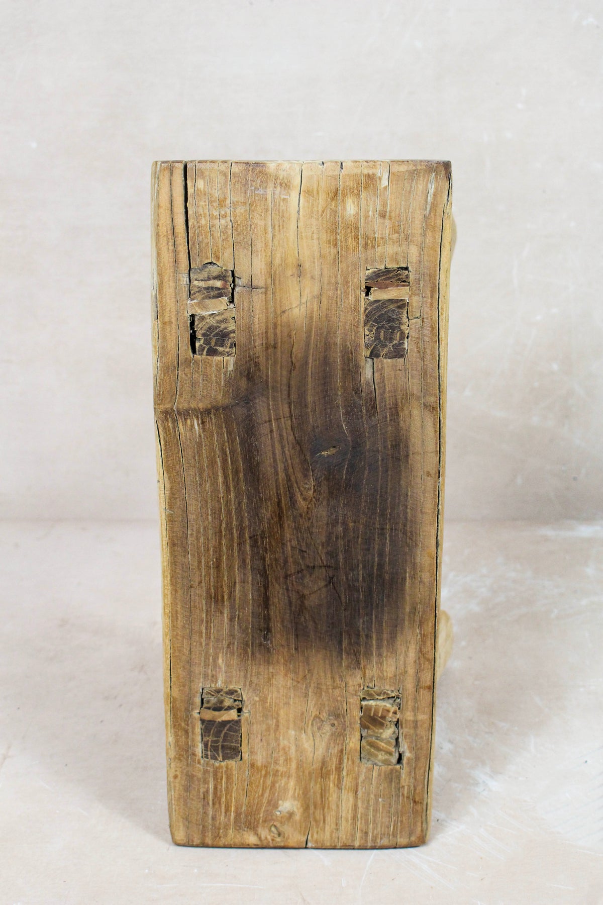 Vintage Rustic Stool Small - Elm wood - 99