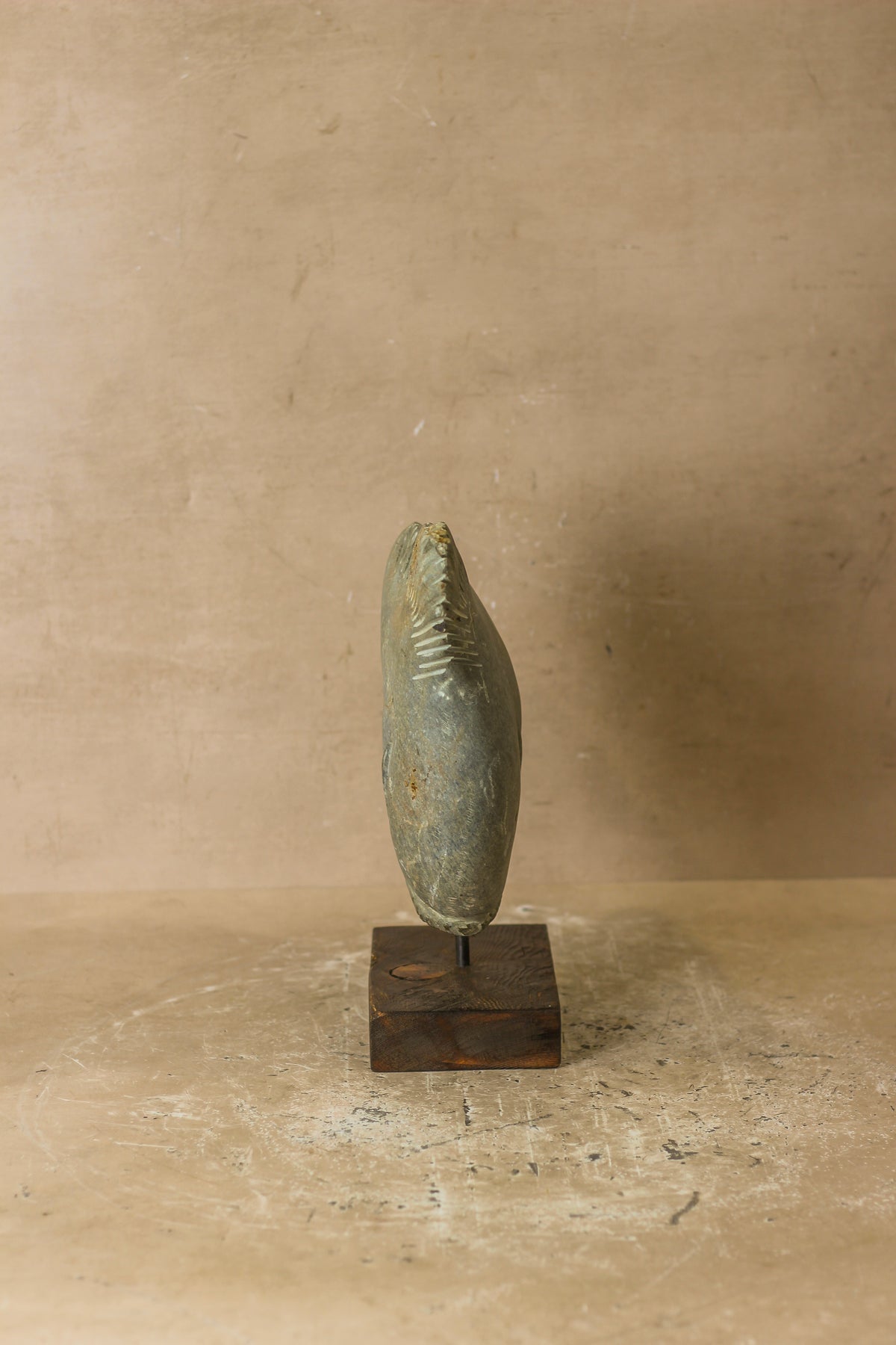 Stone Fish Sculpture - Zimbabwe - 97.1