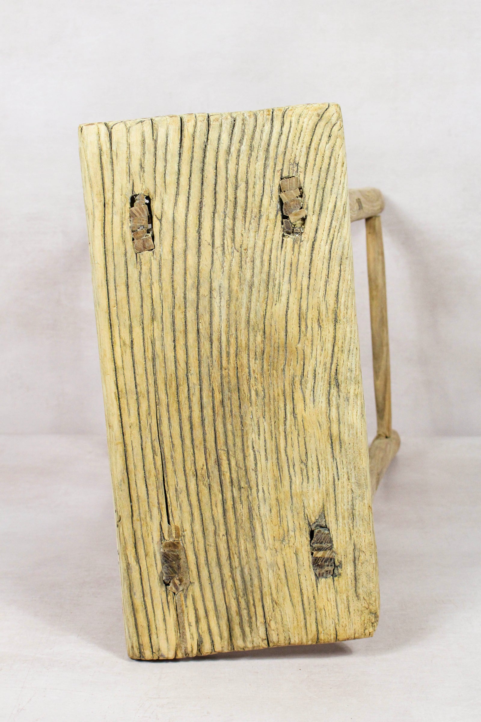 Vintage Rustic Stool - Elm wood - 138
