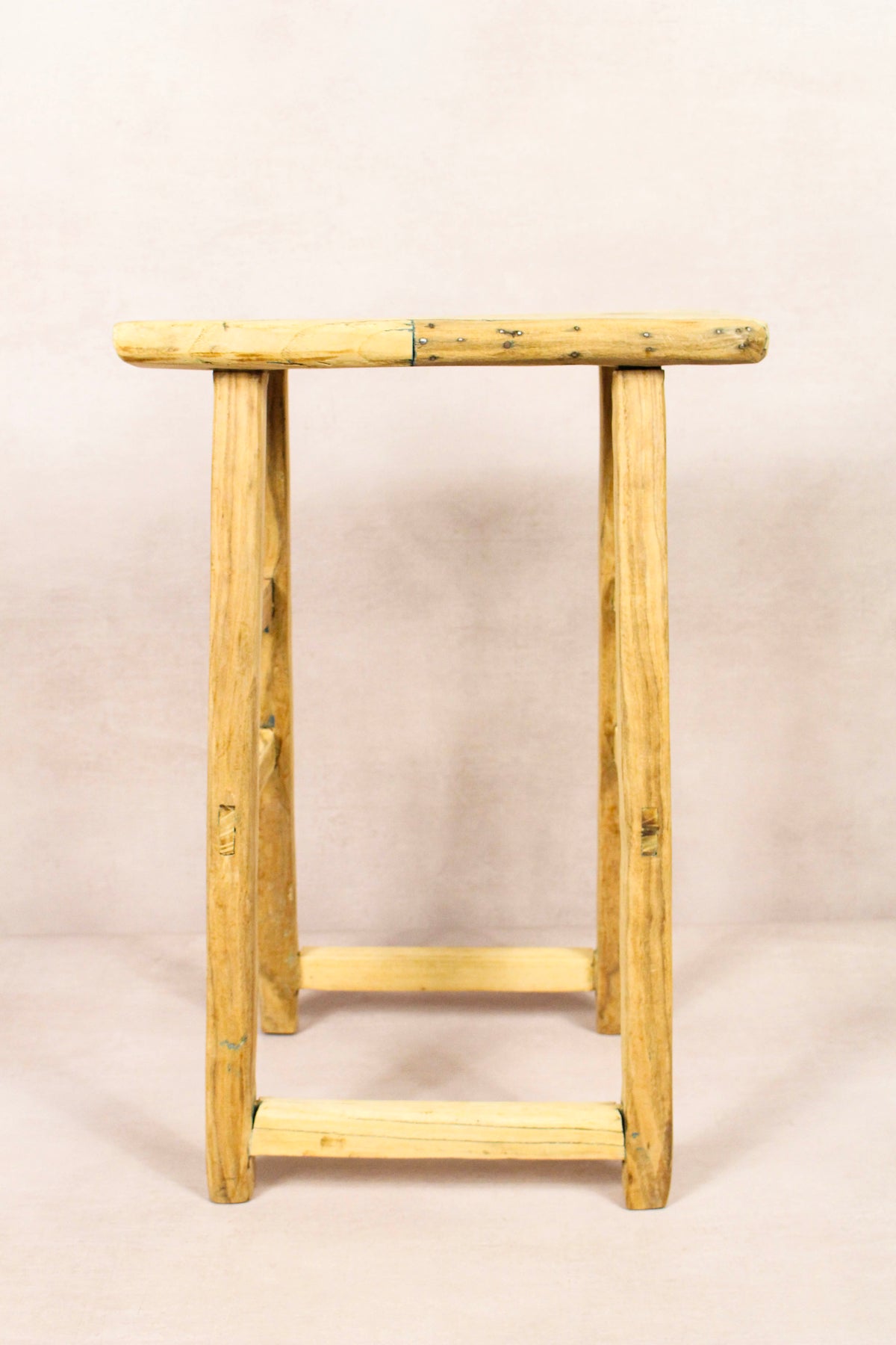 Vintage Rustic Stool - Elm wood - 179