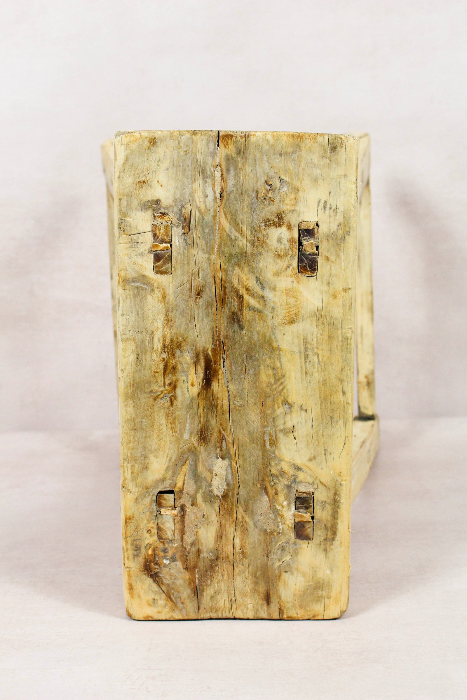 Vintage Rustic Stool - Elm wood - 193
