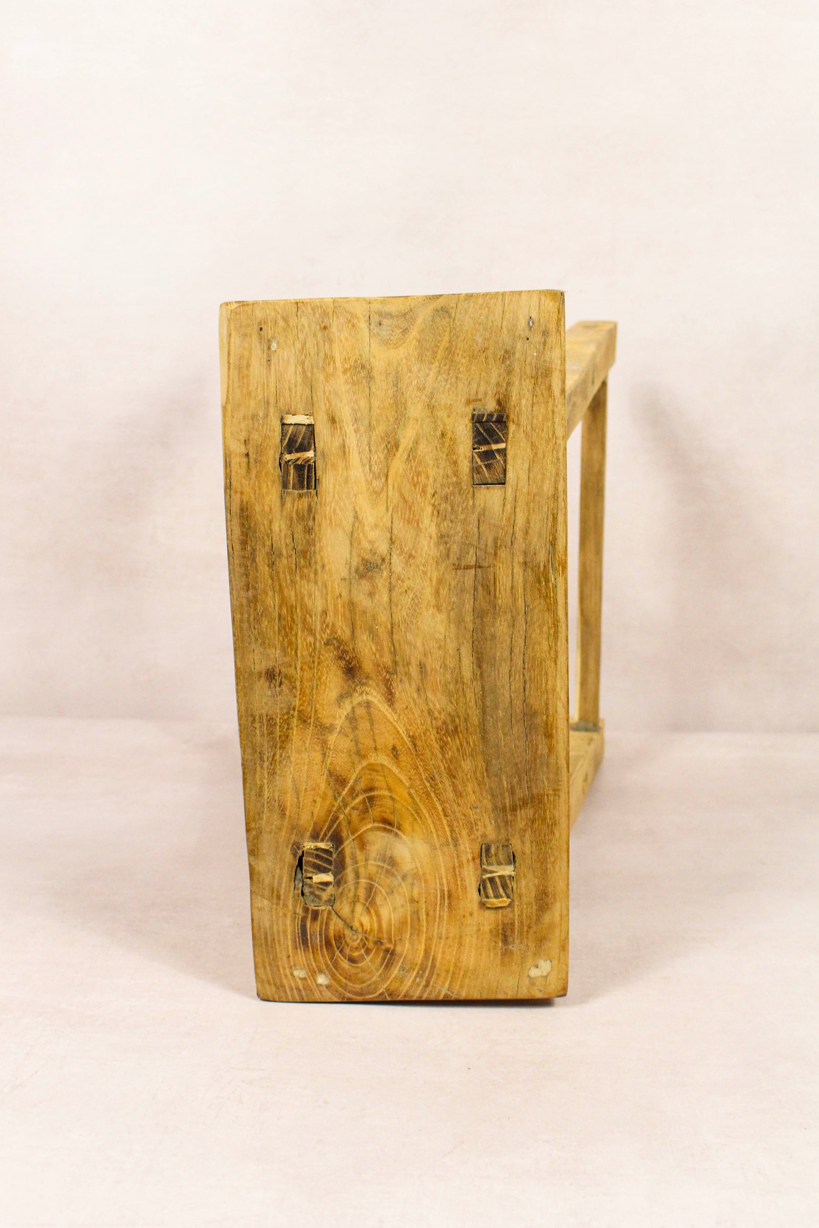 Vintage Rustic Stool - Elm wood - 196
