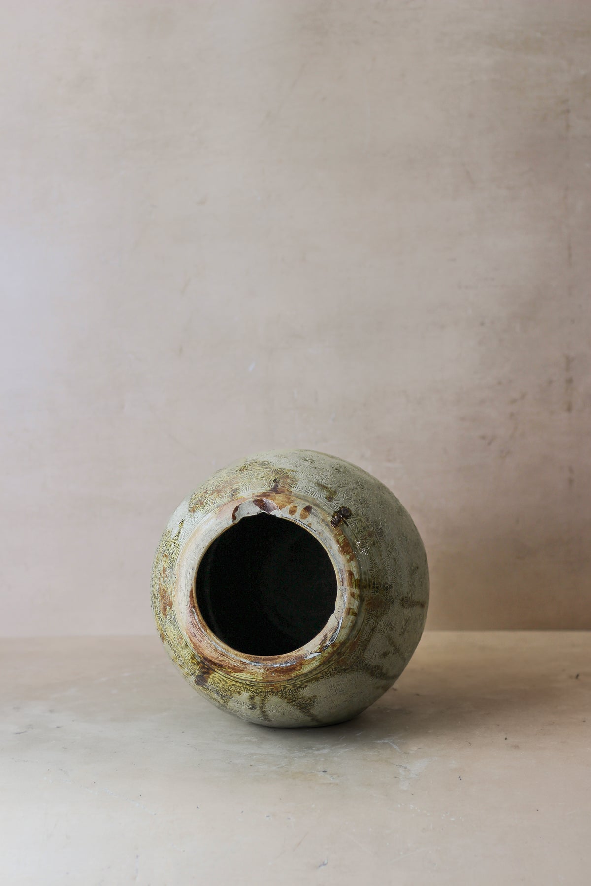 Vintage Glazed Yunnan Pot - YP02