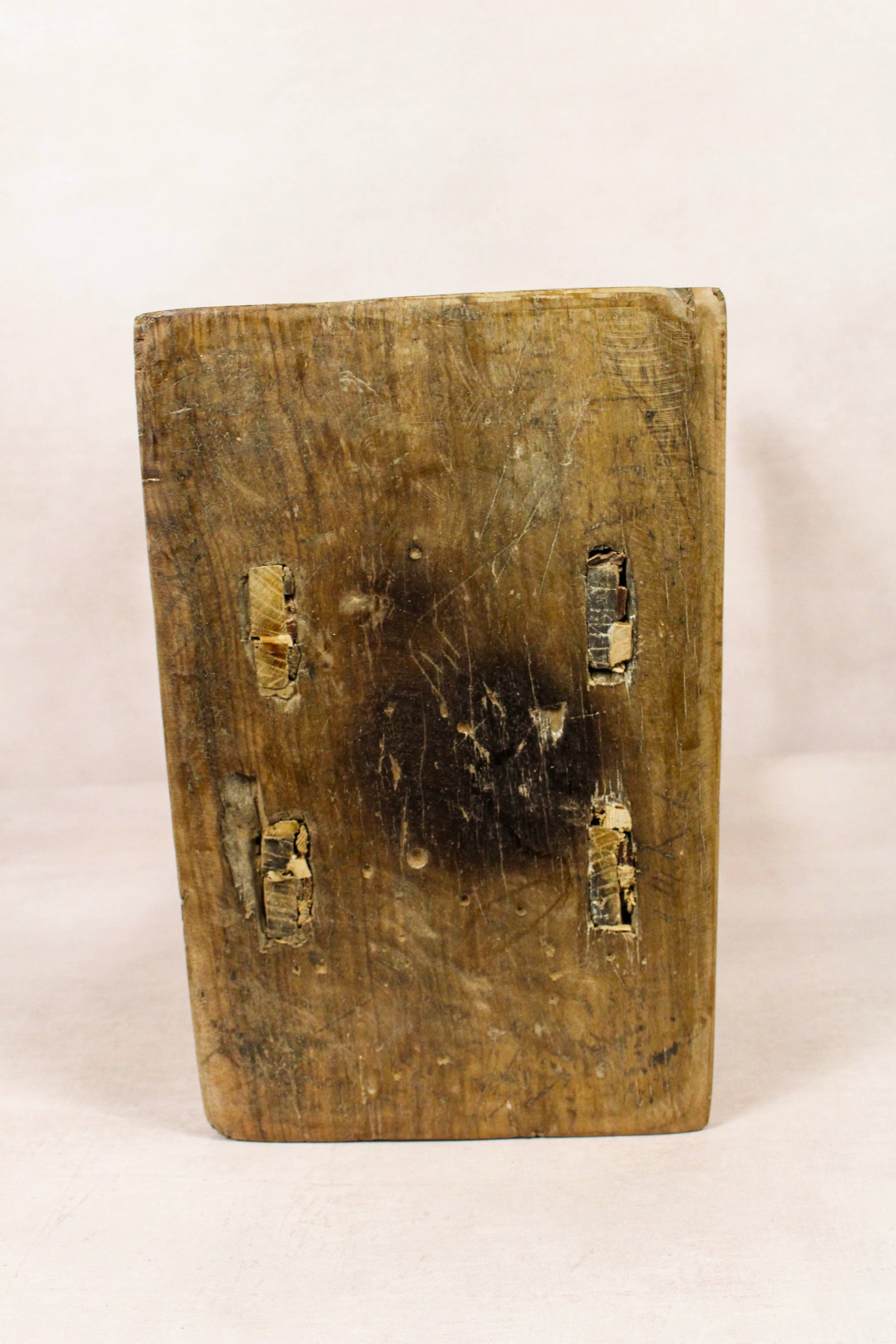 Vintage Rustic Stool - Elm wood - 202