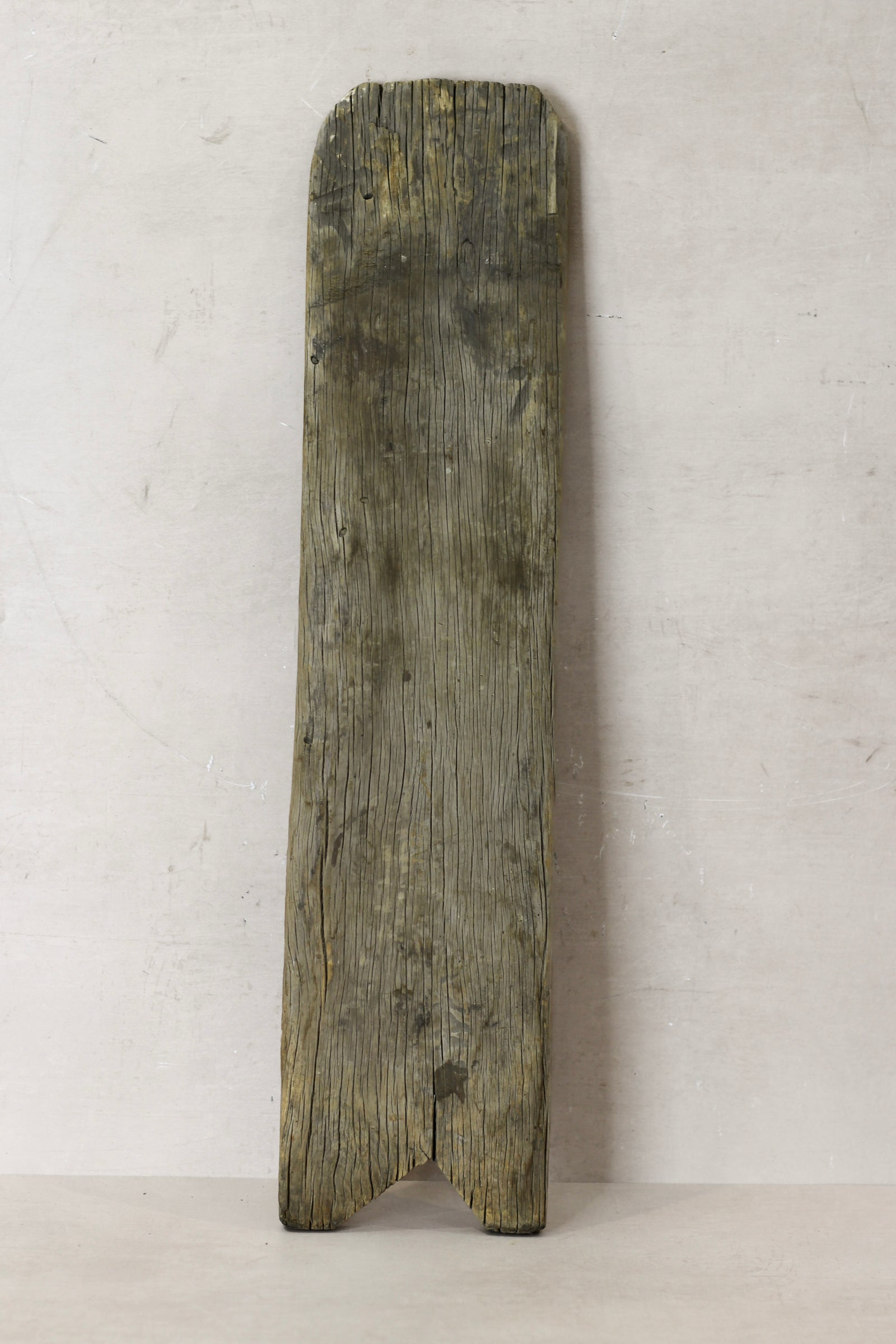 Vintage Elm Wooden Washboard - no 15