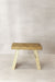 Vintage Rustic Square Elm Wood Stool - Small - No 11
