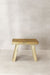 Vintage Rustic Square Elm Wood Stool - Small - No 11