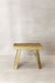 Vintage Rustic Square Elm Wood Stool - Small - No 12