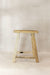 Vintage Rustic Elm Wood Stool - Medium - No 74