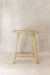 Vintage Rustic Elm Wood Stool - Medium - No 75