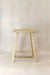 Vintage Rustic Elm Wood Stool - Medium - No 75