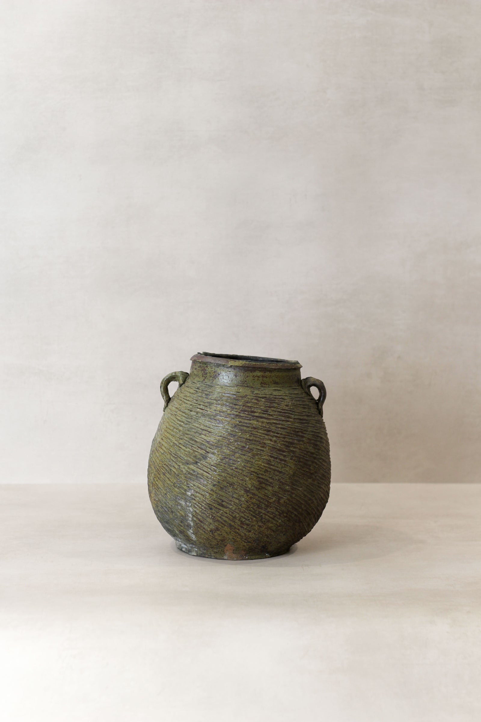 Antique Earthenware Preserve Pots - AEP 6