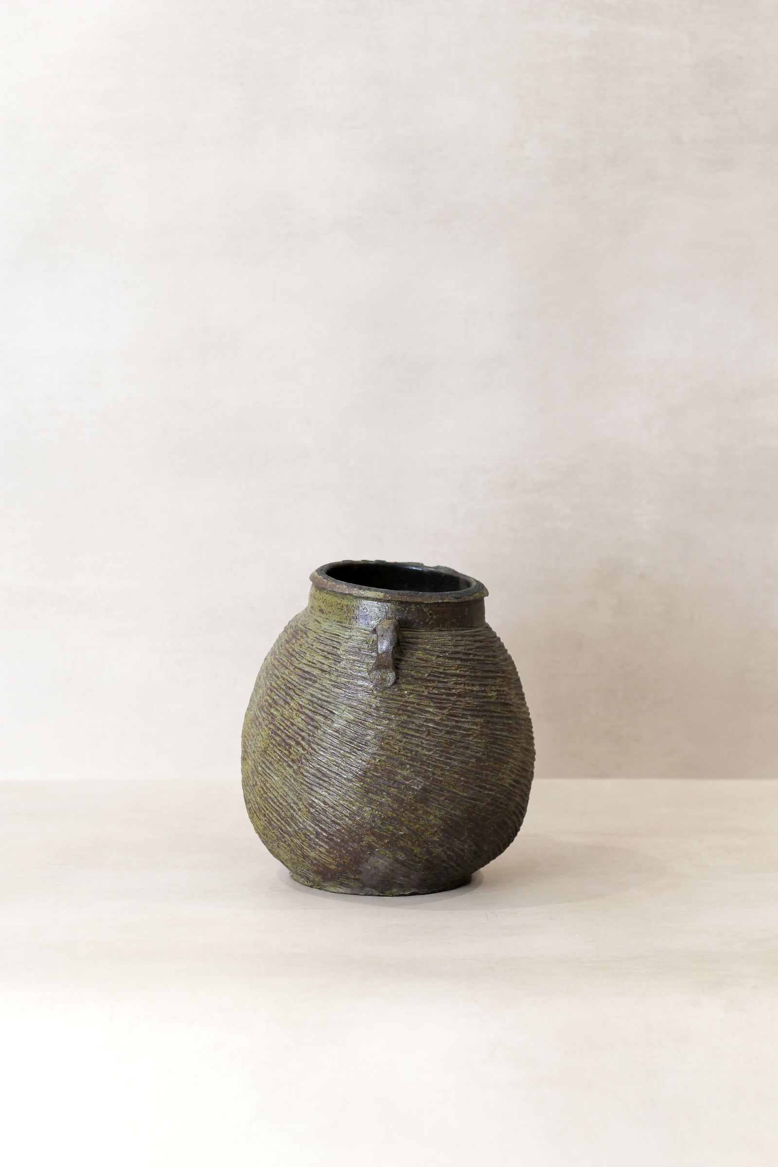 Antique Earthenware Preserve Pots - AEP 6