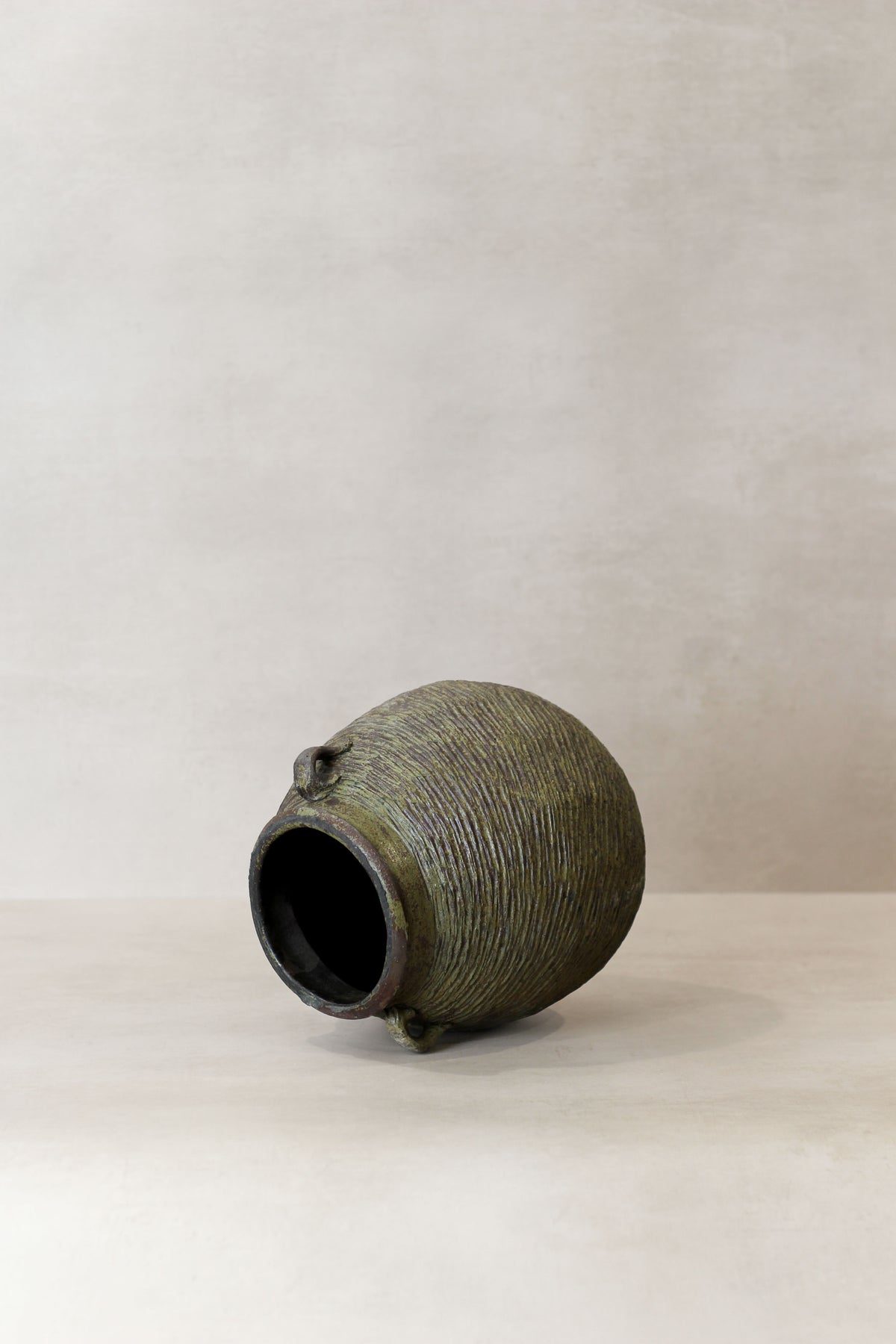 Antique Earthenware Preserve Pots - AEP 6